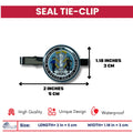 Tie Clip - State Seal Wyoming - USA