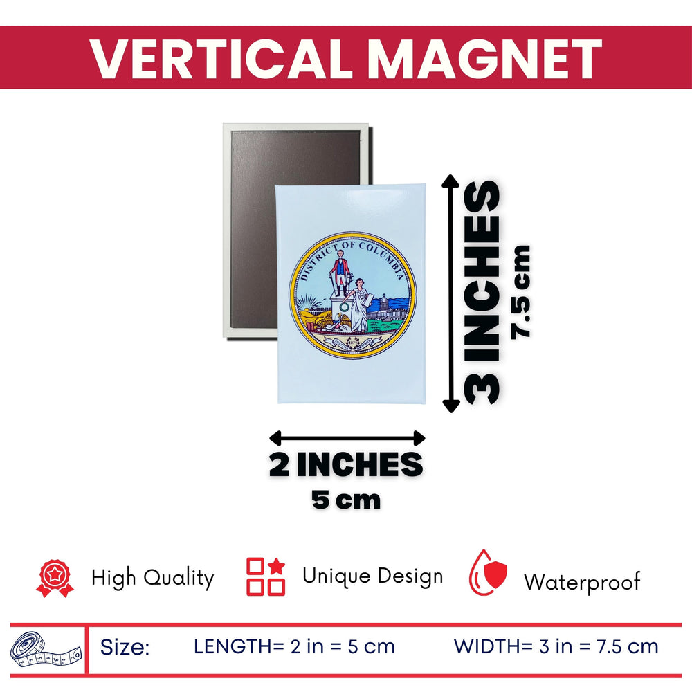 Vertical Magnet - Seal District of Columbia - USA