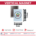 Vertical Magnet - Seal United States - USA