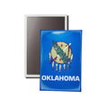 Vertical Magnet - State Flag Oklahoma - USA