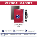 Vertical Magnet - State Flag Tennessee - USA