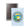 Vertical Magnet - State Seal Alaska - USA