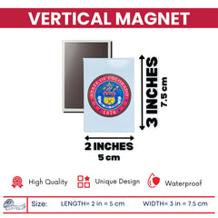 Vertical Magnet - State Seal Colorado - USA