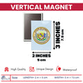 Vertical Magnet - State Seal Hawaii - USA