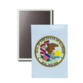 Vertical Magnet - State Seal Illinois - USA