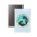 Vertical Magnet - State Seal Indiana - USA