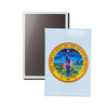 Vertical Magnet - State Seal Iowa - USA