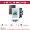 Vertical Magnet - State Seal Maine - USA