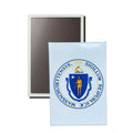 Vertical Magnet - State Seal Massachusetts - USA