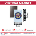 Vertical Magnet - State Seal Mississippi - USA