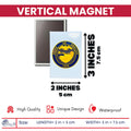 Vertical Magnet - State Seal Oregon - USA