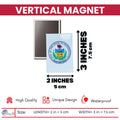 Vertical Magnet - State Seal Pennsylvania - USA