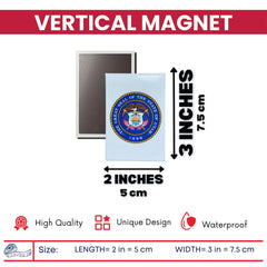 Vertical Magnet - State Seal Utah - USA