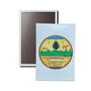 Vertical Magnet - State Seal Vermont - USA