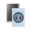 Vertical Magnet - State Seal Wyoming - USA