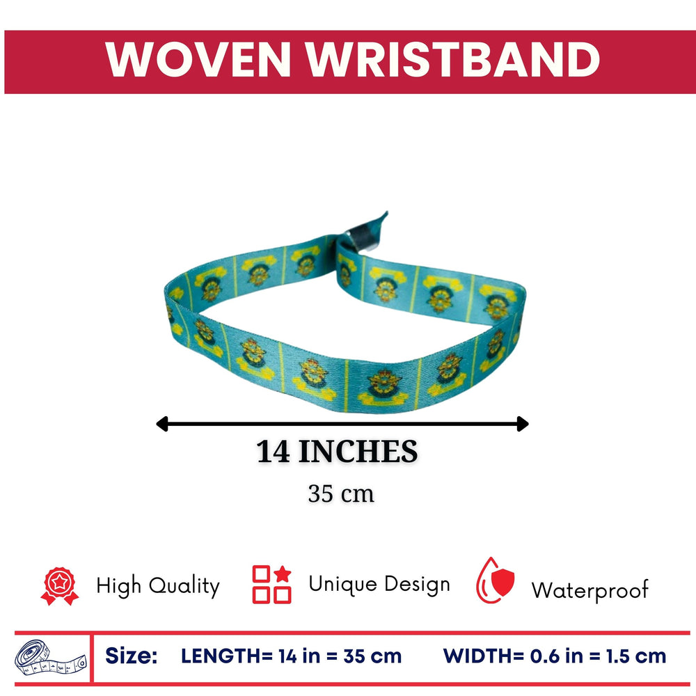 Woven Wristband - Flag Royal Canadian Air Cadets - Canadá - P1480