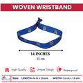 Woven Wristband - Flag of Alberta – Canadá – P2540
