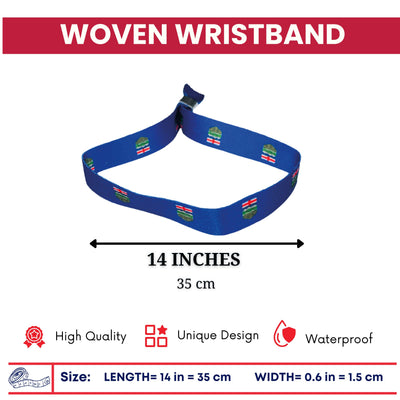Woven Wristband - Flag of Alberta – Canadá – P2540