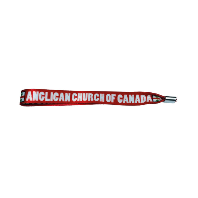 Woven Wristband - Flag Anglican Church of Canada – P1426