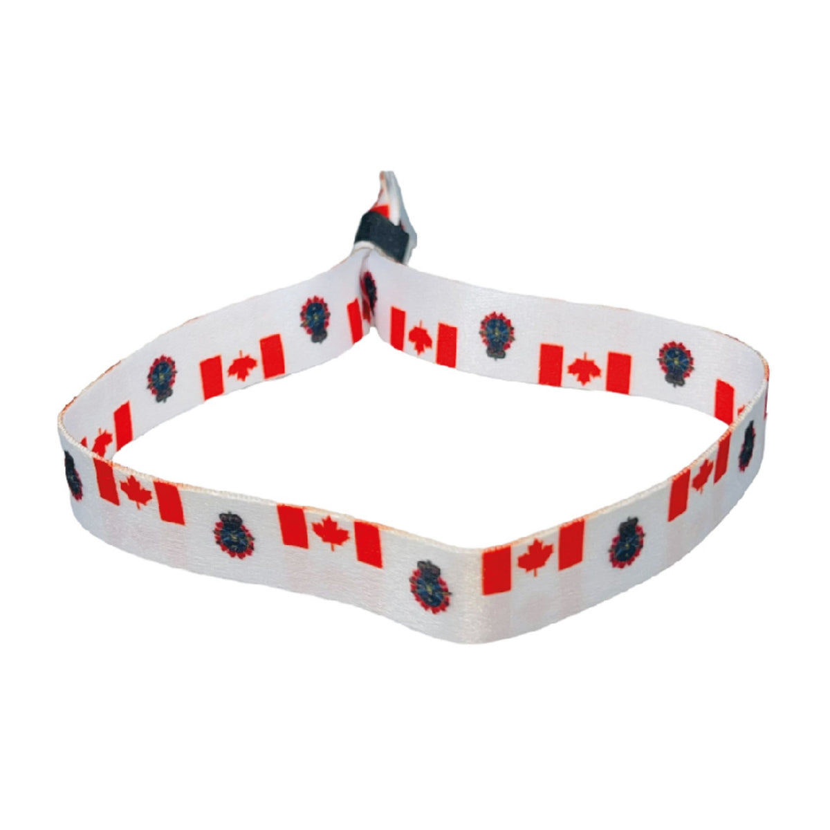 Woven Wristband – Flag Canadian Armed Forces – Canadá – P2516