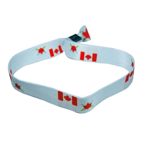 Woven Wristband – Flag Canadian Army – Canada – P1464