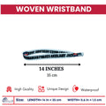 Woven Wristband – Flag Canadian Forces Auxiliary Jack – Canadá – P1472