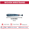 Woven Wristband – Flag Canadian Naval Ensign – Canadá – P1474