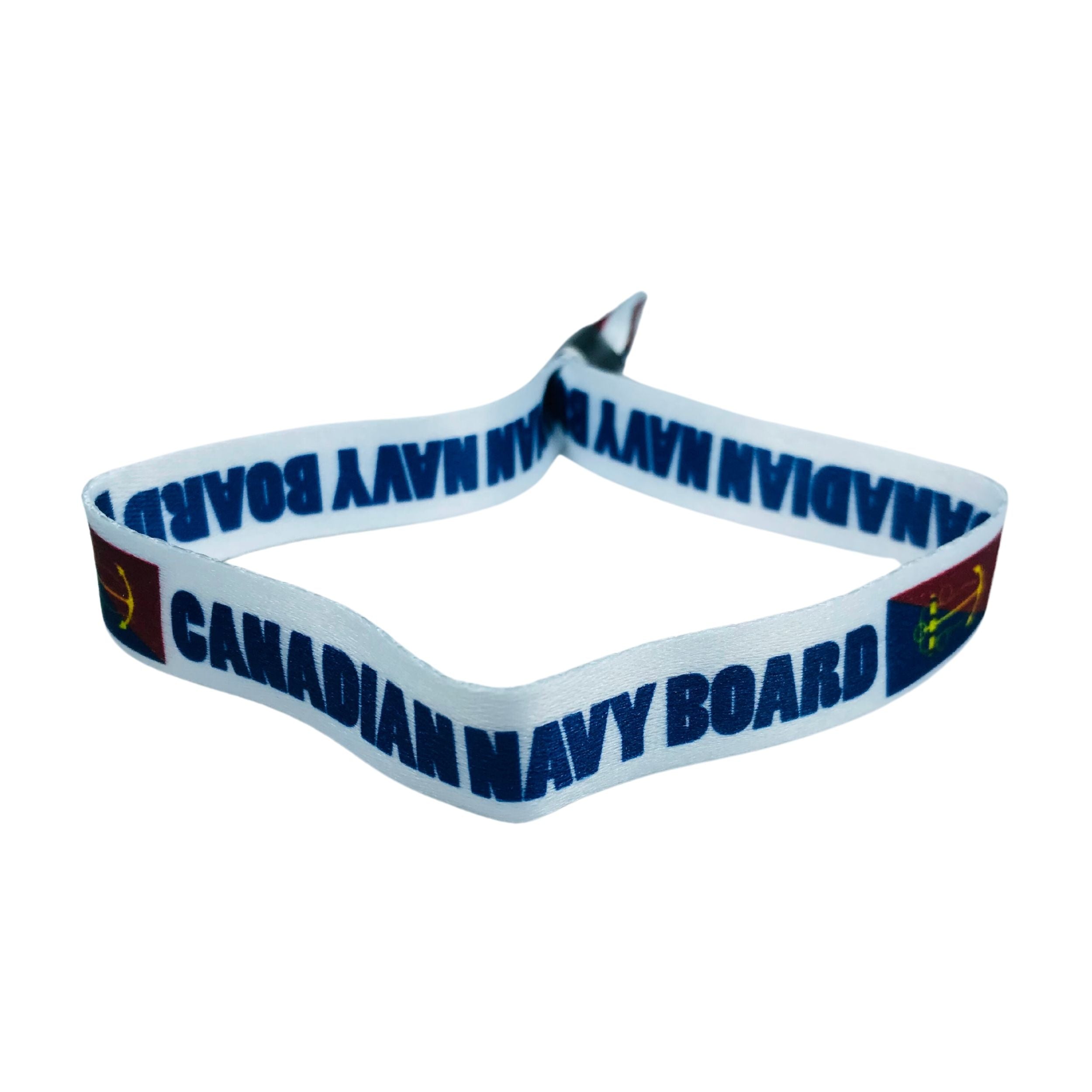 Woven Wristband - Flag Canadian Navy Board - Canadá - P1460