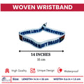 Woven Wristband - Flag Canadian Navy Board - Canadá - P1460
