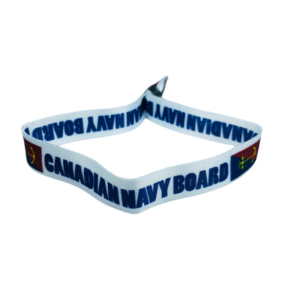 Woven Wristband - Flag Canadian Navy Board - Canadá - P1460