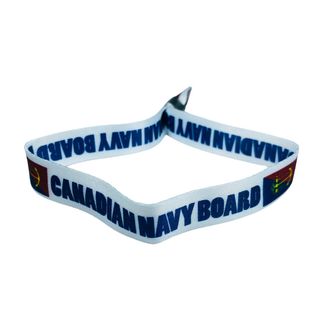 Woven Wristband - Flag Canadian Navy Board - Canadá - P1460