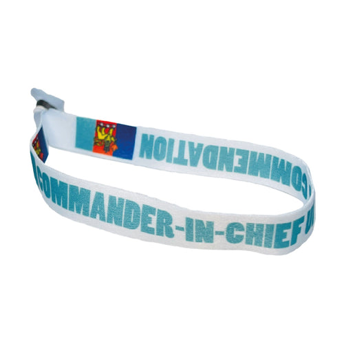Woven Wristband - Flag Commander-In-Chief Unit Commendation – Canada – P2542