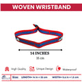 Woven Wristband – Flag Honorary Commissioner – Canadá – P1463