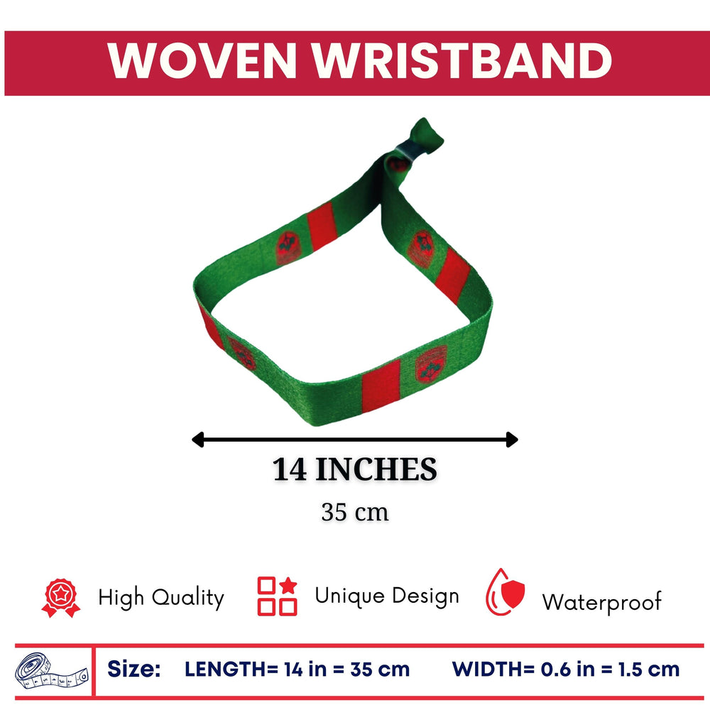 Woven Wristband – Flag Junior Canadian Rangers – Canadá – P1431