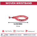 Woven Wristband - Flag Naval Ensing of The United Kingdom - Canadá - P1487