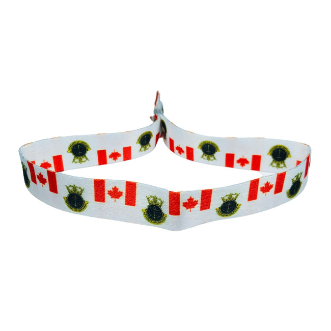 Woven Wristband - Flag Navy League of Canadá - P1475