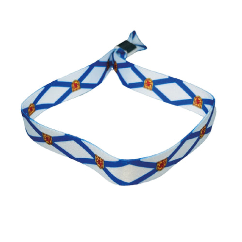 Woven Wristband – Flag Of Nova Scotia – Canada – P2529