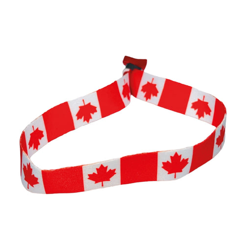 Woven Wristband – Flag Of Canada – P2536