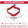 Woven Wristband – Flag Of Manitoba – Canadá – P2546