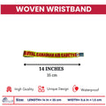 Woven Wristband - Flag Royal Canadian Air Cadets – Canadá – P1430