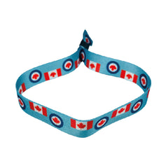 Woven Wristband – Flag Royal Canadian Air Force Ensign – Canadá – P1419