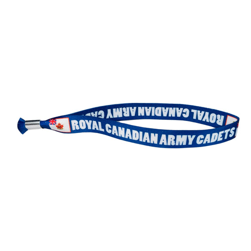 Woven Wristband - Flag Royal Canadian Army Cadets - Canada - P1551
