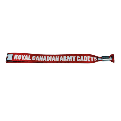 Woven Wristband – Flag Royal Canadian Army Cadets – Canada – P1434