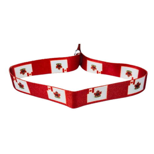 Woven Wristband - Flag Royal Canadian Cadets - Canada - P1482