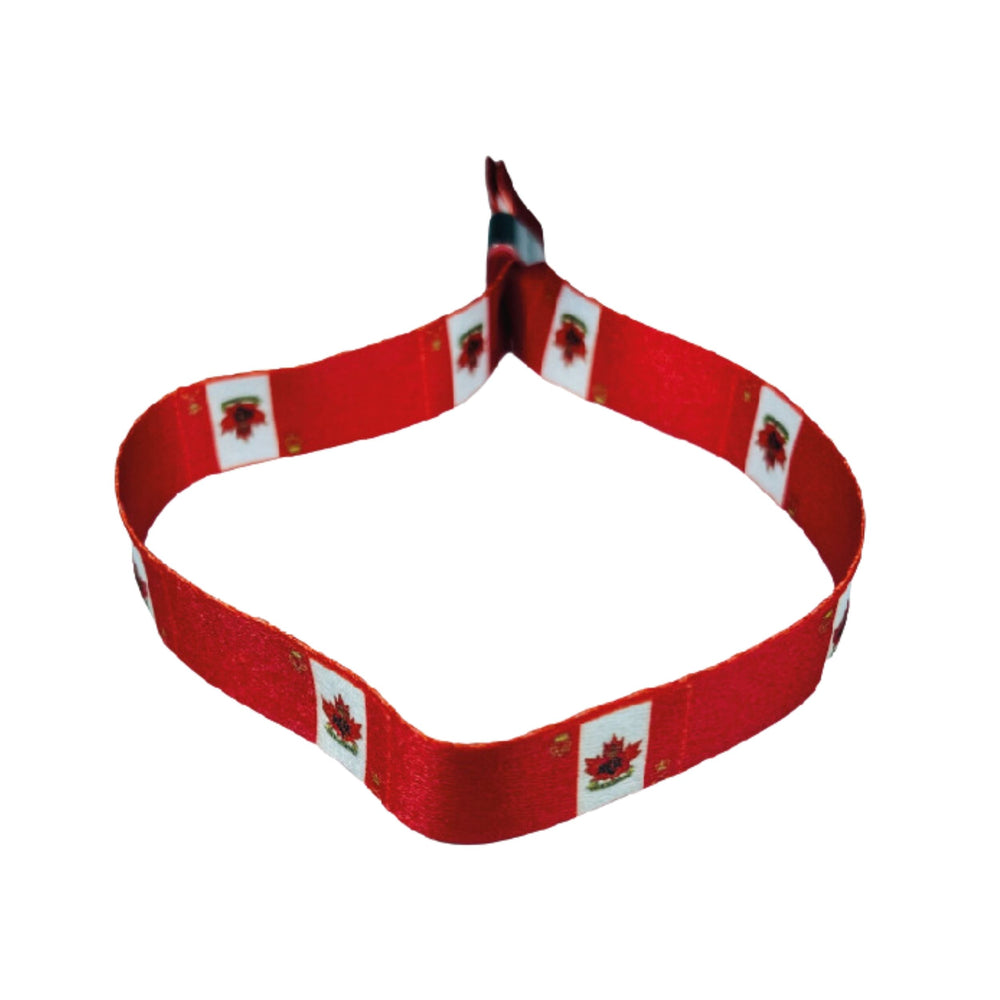 Woven Wristband – Flag Royal Canadian Cadets - Canadá – P1429
