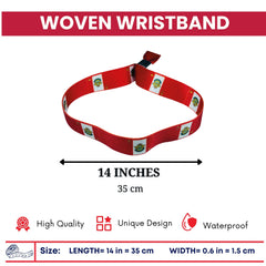 Woven Wristband – Flag Royal Canadian Cadets – Canadá – P1427