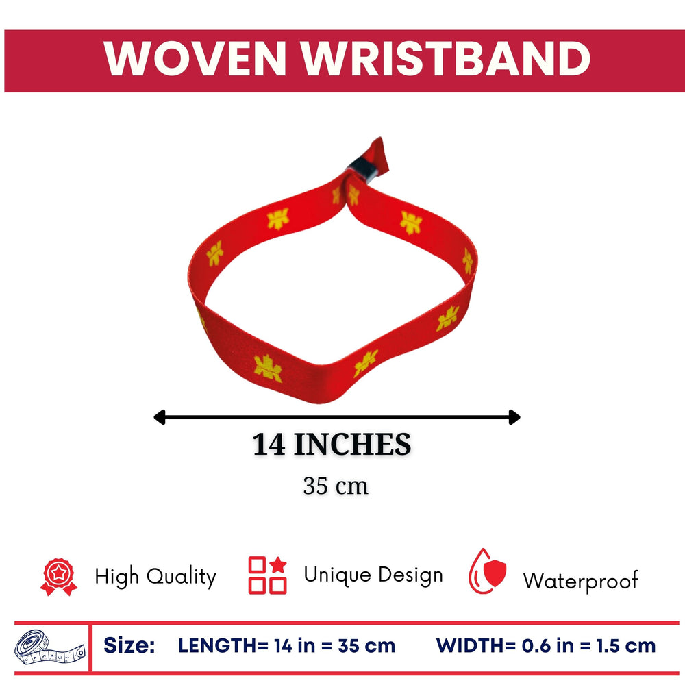Woven Wristband – Flag Royal Canadian Mint – Canadá – P1466