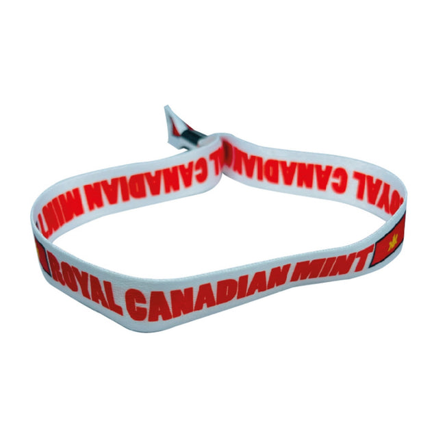 Woven Wristband – Flag Royal Canadian Mint – Canadá – P1468