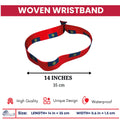 Woven Wristband – Flag Royal Canadian Mounted Police – Canadá – P1469