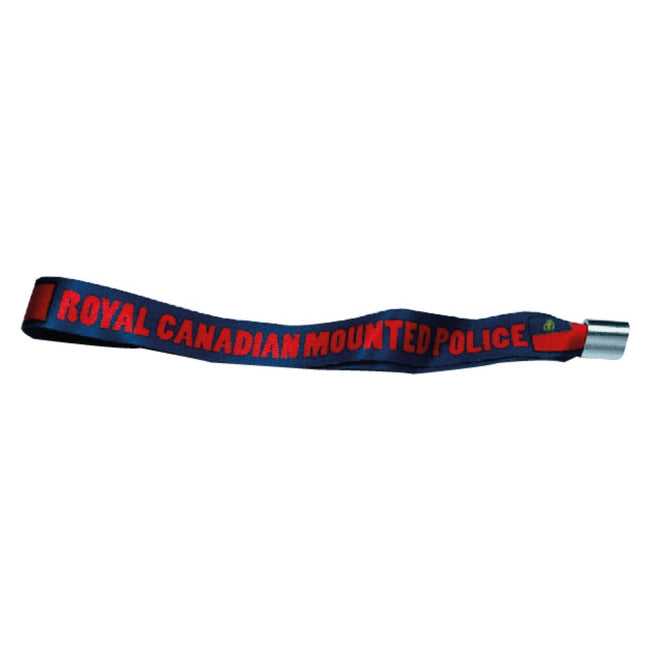 Woven Wristband – Flag Royal Canadian Mounted Police – Canadá – P1470
